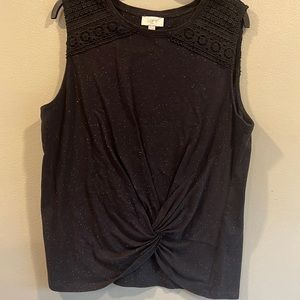 Loft Twist Front Tee XL